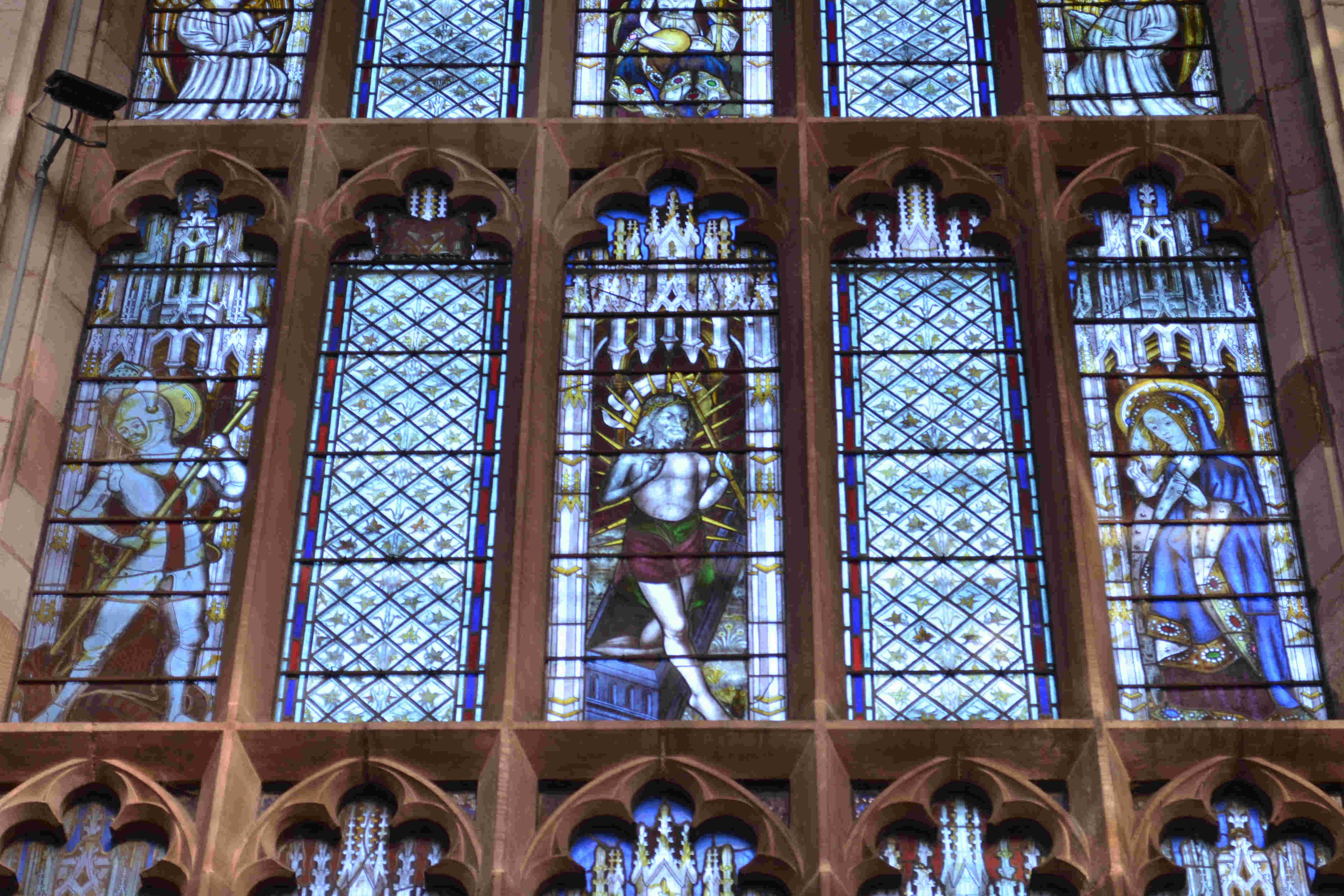 Chancel north-west window
