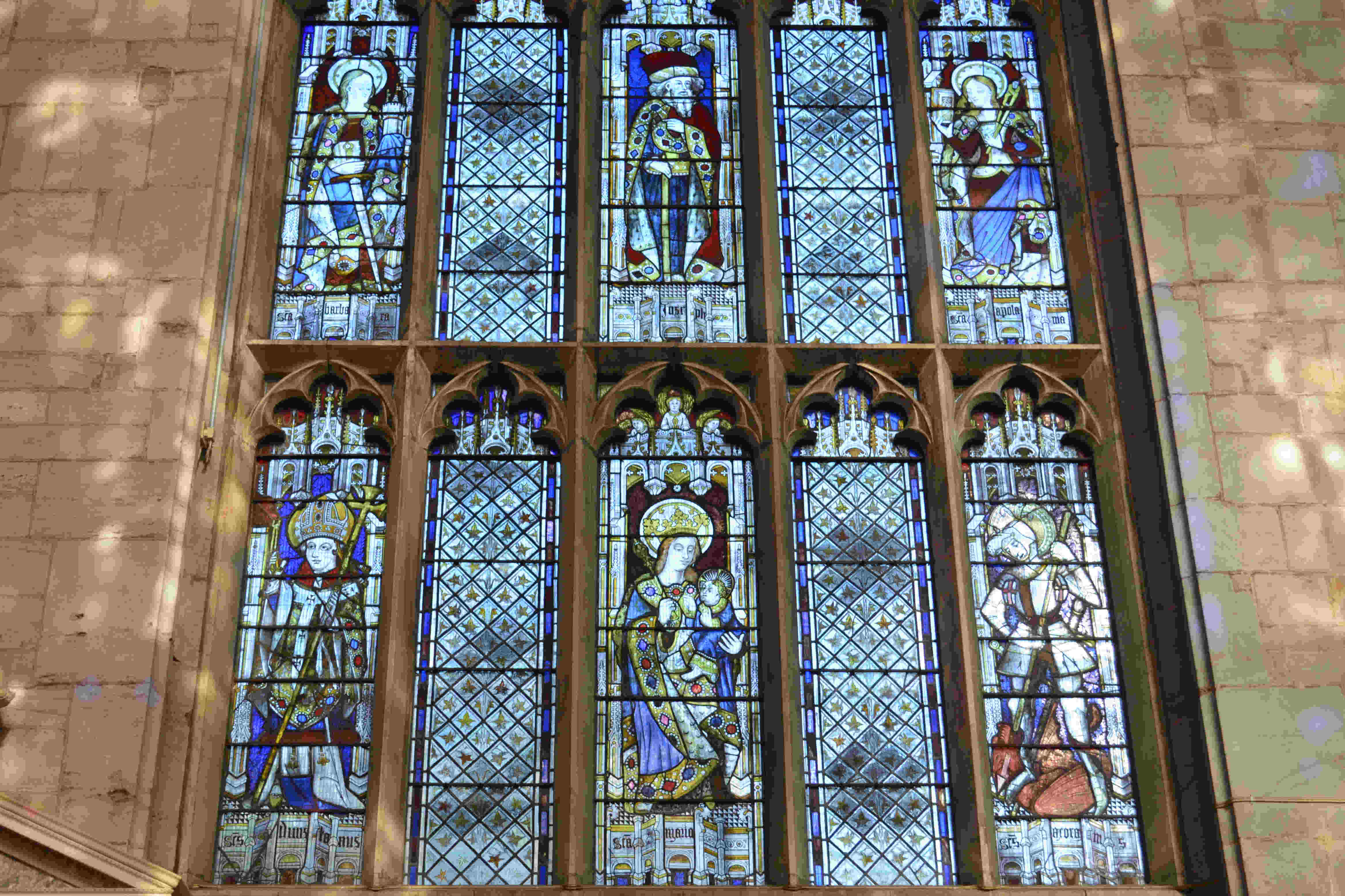 Chancel north-middle window